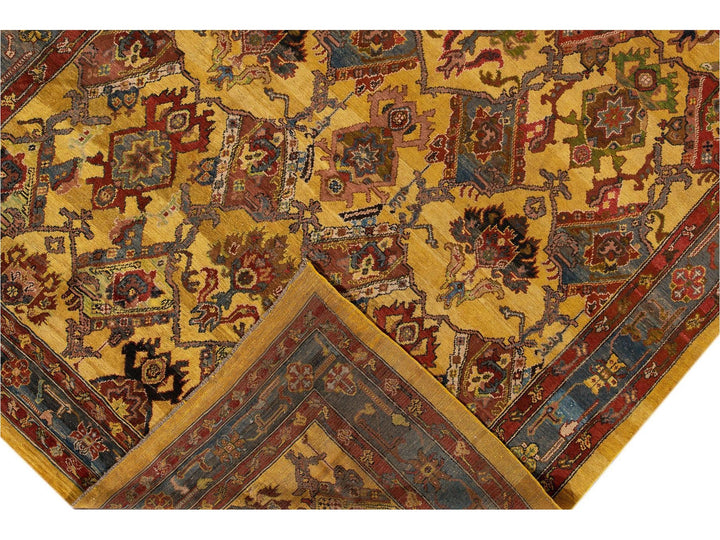 Vintage Bakshaish wool Rug, 10' X 13'