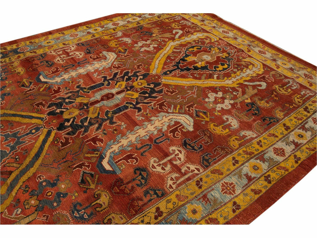 Vintage Style Tribal Bakshaish Rug, 8' X 10'