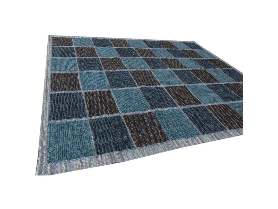 Modern Swedish Square Wool Rug 10 X 11