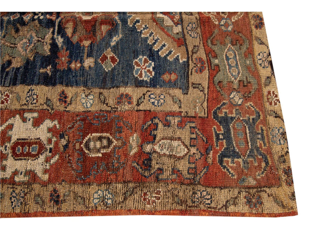 Vintage Style Bakshaish Rug, 4' X 10'