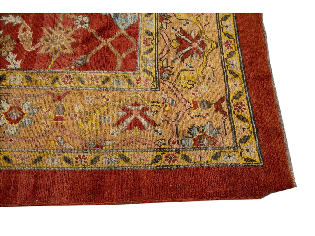 Vintage Bakshaish Tribal Wool Rug 10 X 12