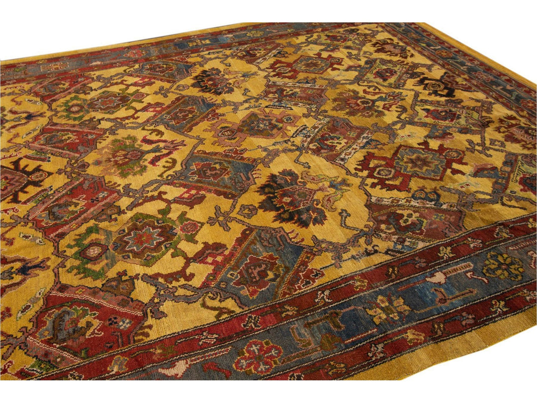 Vintage Bakshaish wool Rug, 10' X 13'