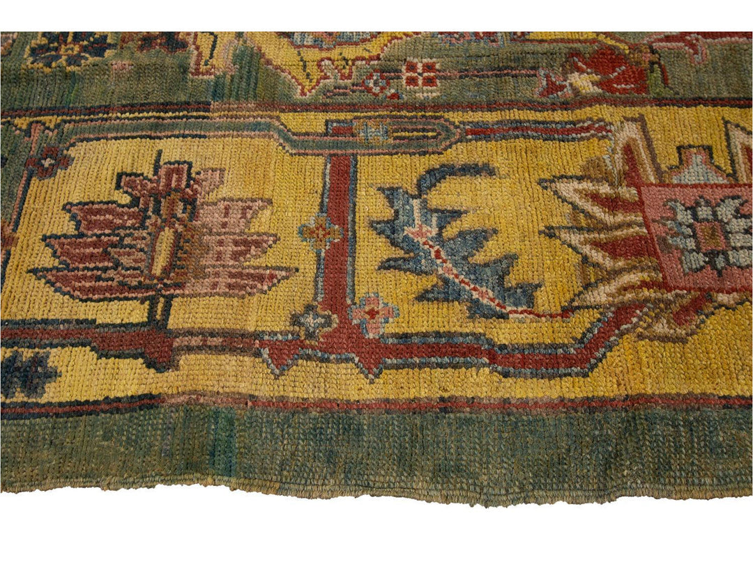 Vintage Bakshaish Tribal Wool Rug 7 X 8