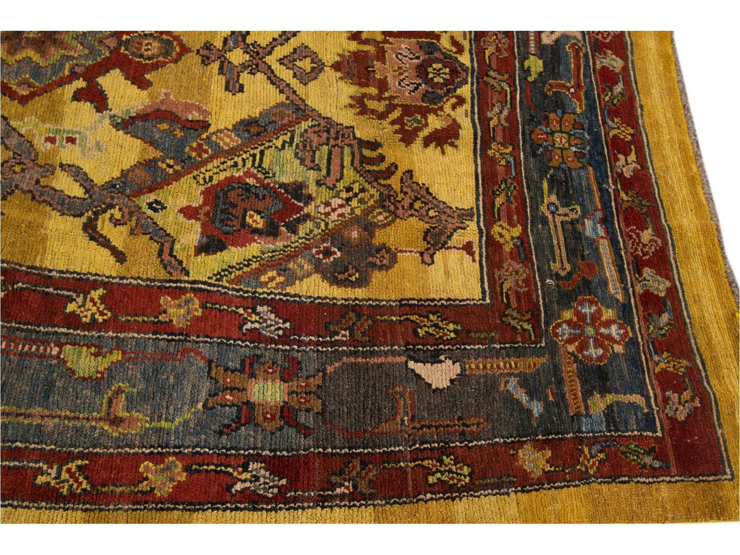 Vintage Bakshaish wool Rug, 10' X 13'
