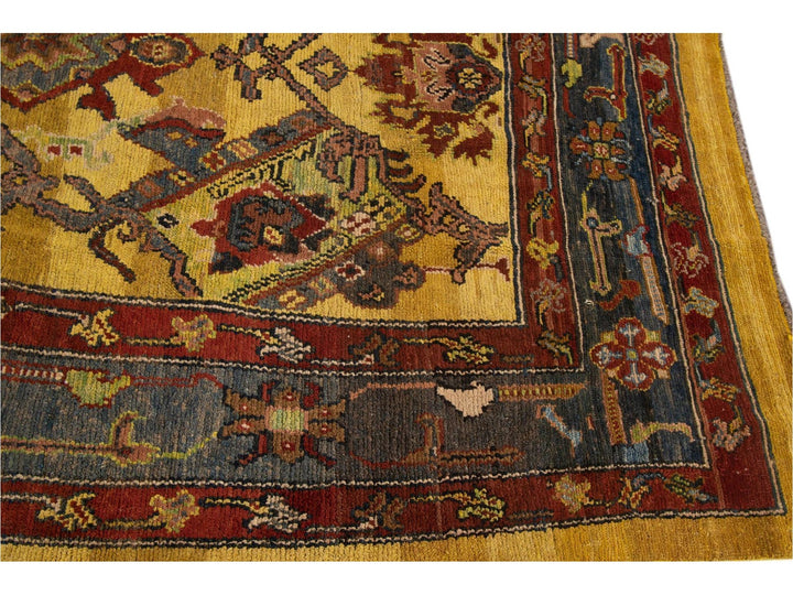 Vintage Bakshaish wool Rug, 10' X 13'