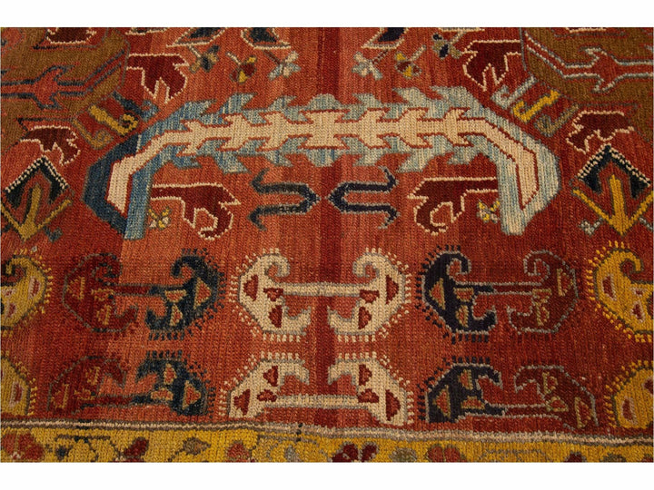 Vintage Style Tribal Bakshaish Rug, 8' X 10'
