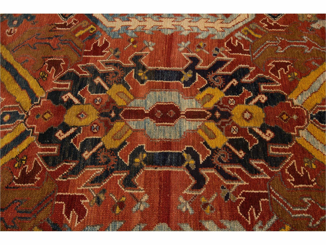 Vintage Style Tribal Bakshaish Rug, 8' X 10'