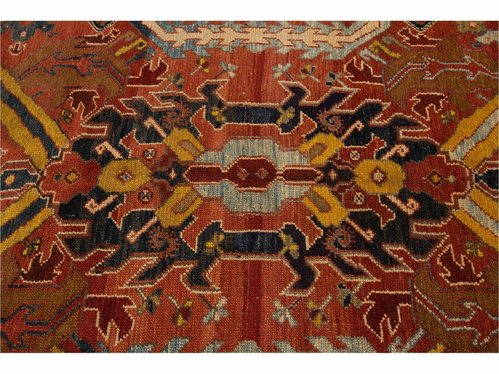Vintage Style Tribal Bakshaish Rug, 8' X 10'