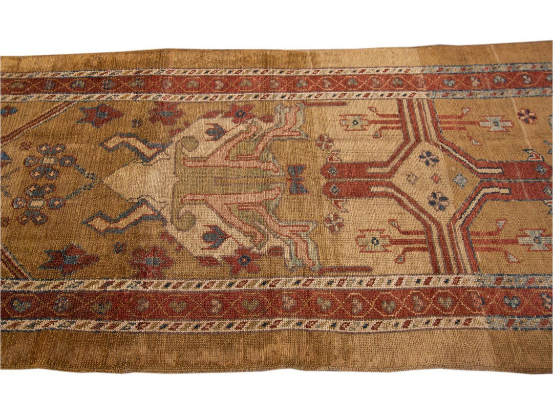 Vintage Bakshaish Tribal Wool Runner 3 X 9