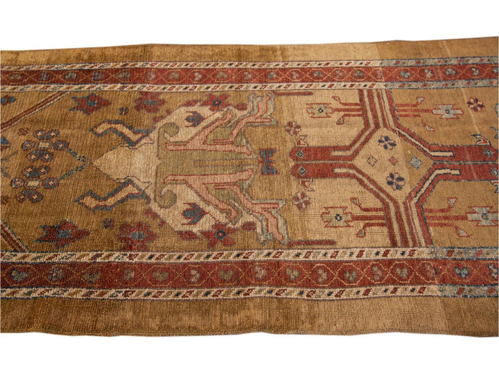 Vintage Bakshaish Tribal Wool Runner 3 X 9