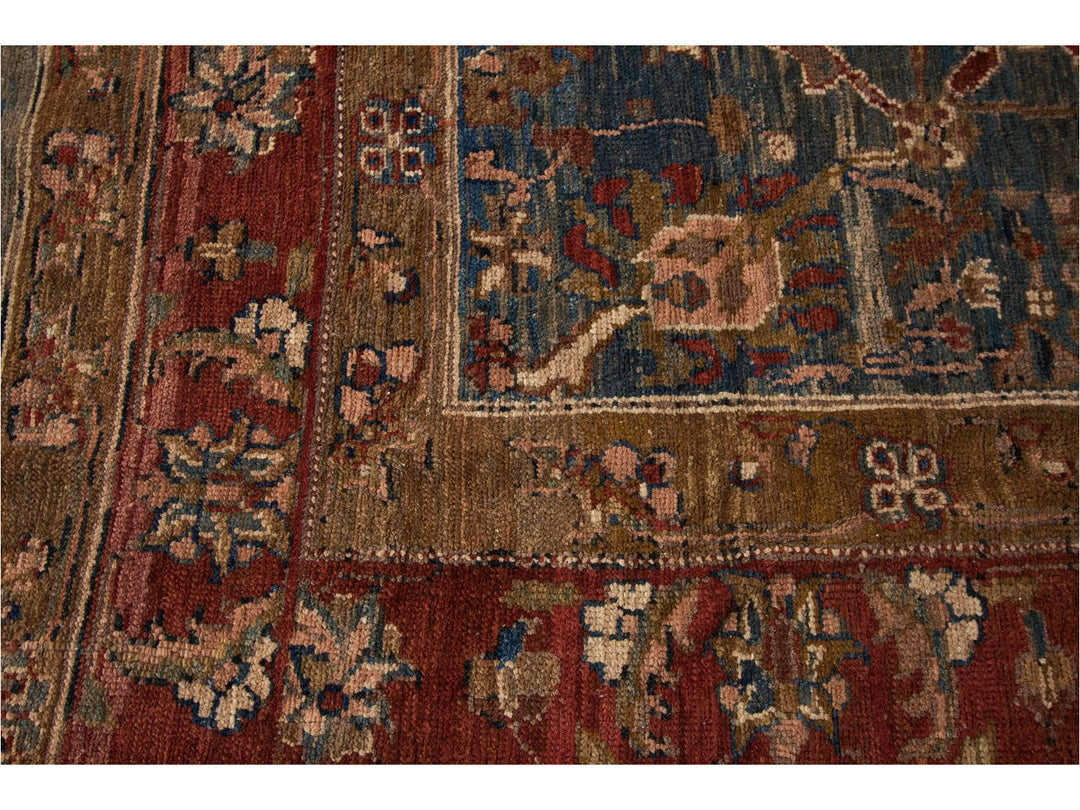 Vintage Bakshaish Tribal Wool Rug 7 X 8