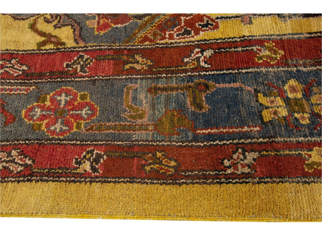 Vintage Bakshaish wool Rug, 10' X 13'