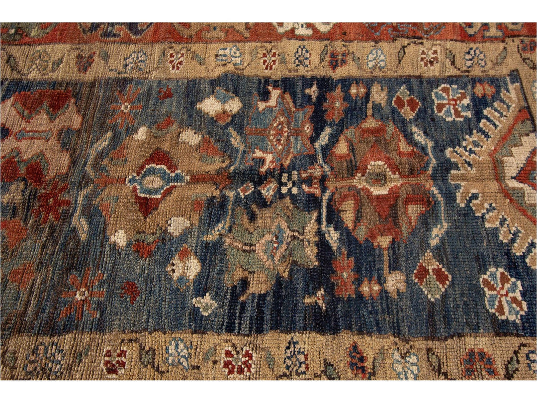 Vintage Style Bakshaish Rug, 4' X 10'