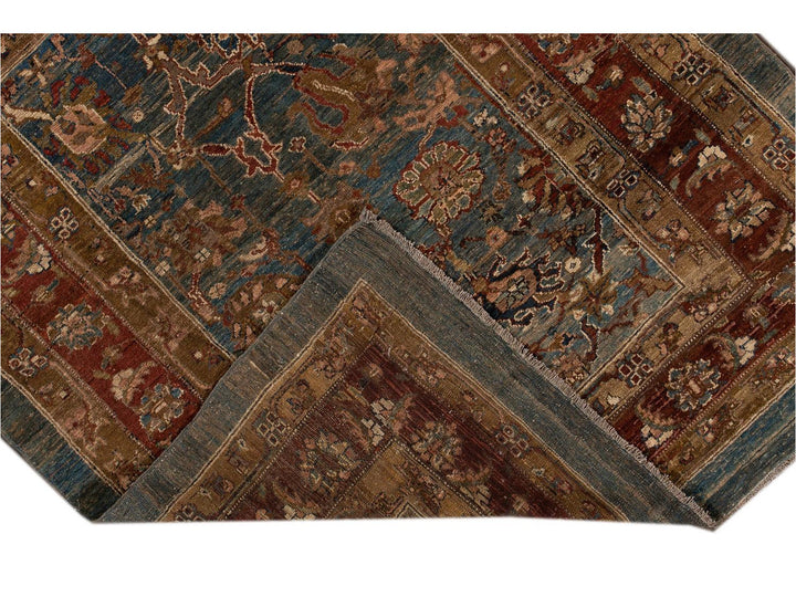 Vintage Bakshaish Tribal Wool Rug 7 X 8