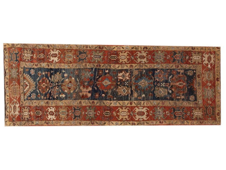 Vintage Style Bakshaish Rug, 4' X 10'