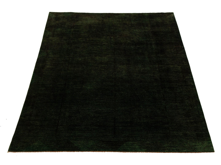 Modern Overdyed Wool Rug 9 X 11