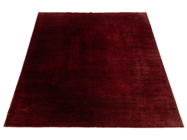 Modern Overdyed Wool Rug 9 X 11