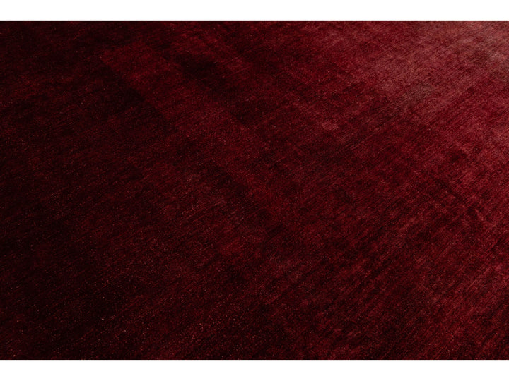 Modern Overdyed Wool Rug 9 X 11