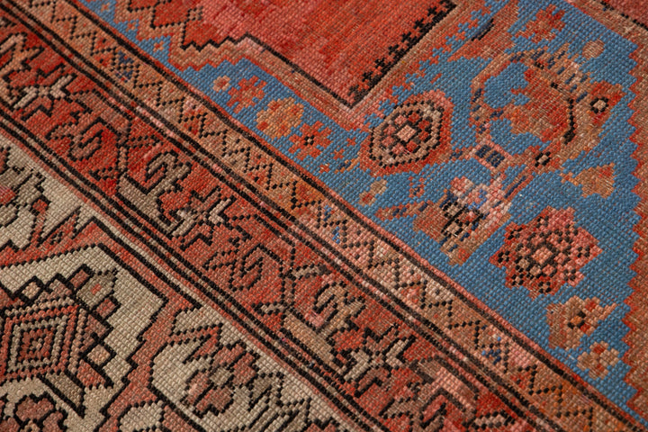 Antique Persian Bakshaish Wool Runner Rug 7 X 20