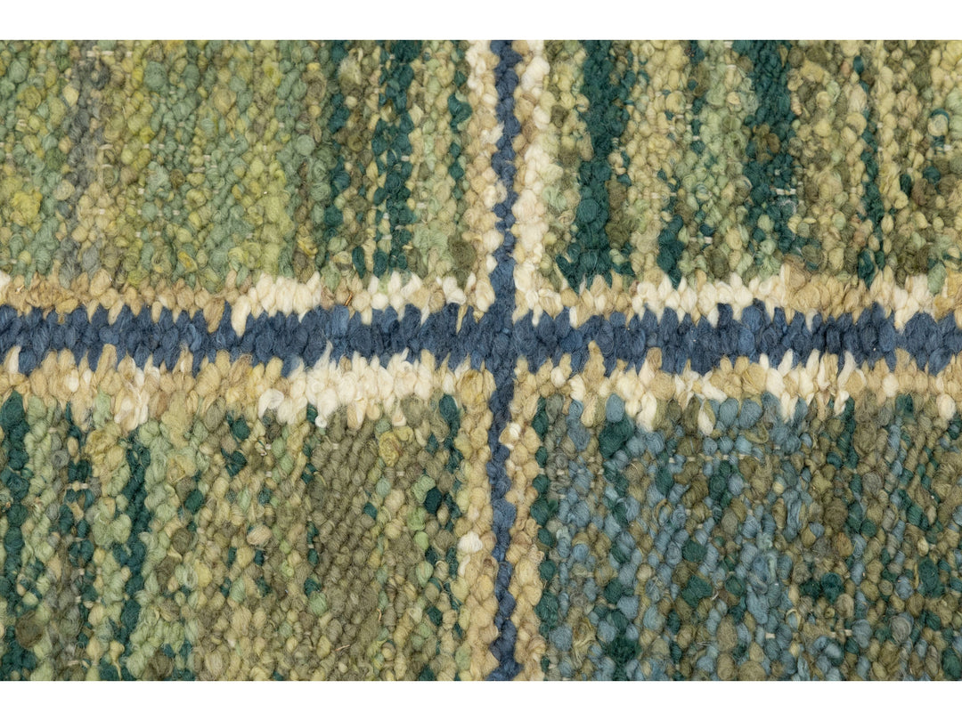 Modern Scandinavian Wool Rug 9 X 12
