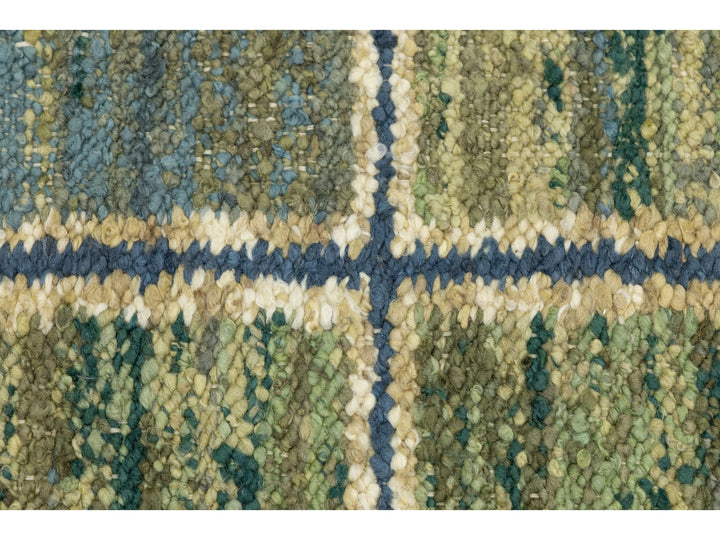 Modern Scandinavian Wool Rug 10 X 14