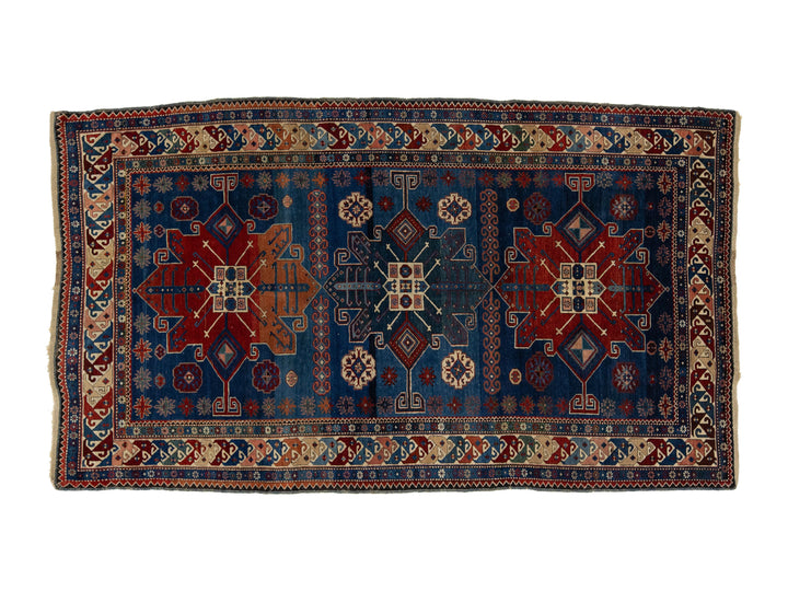 Antique Persian Shirvan Wool Rug 4 X 8