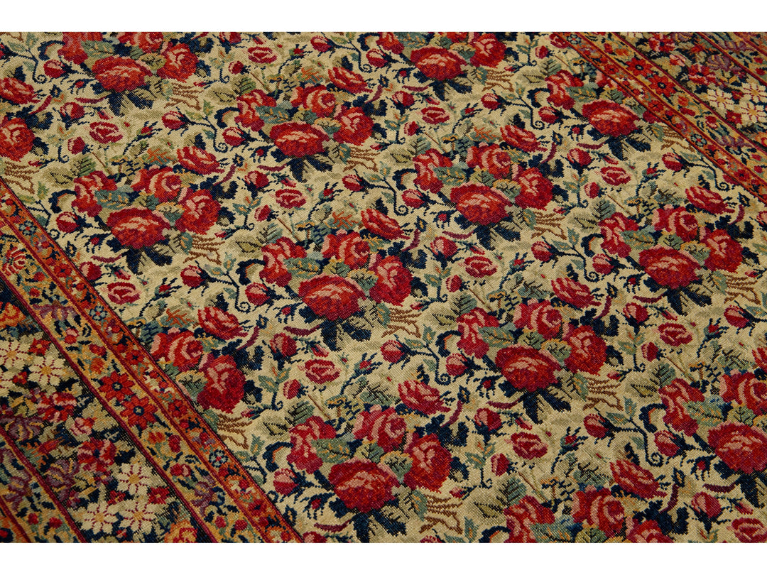 Antique Malayer Wool Rug 5 X 7