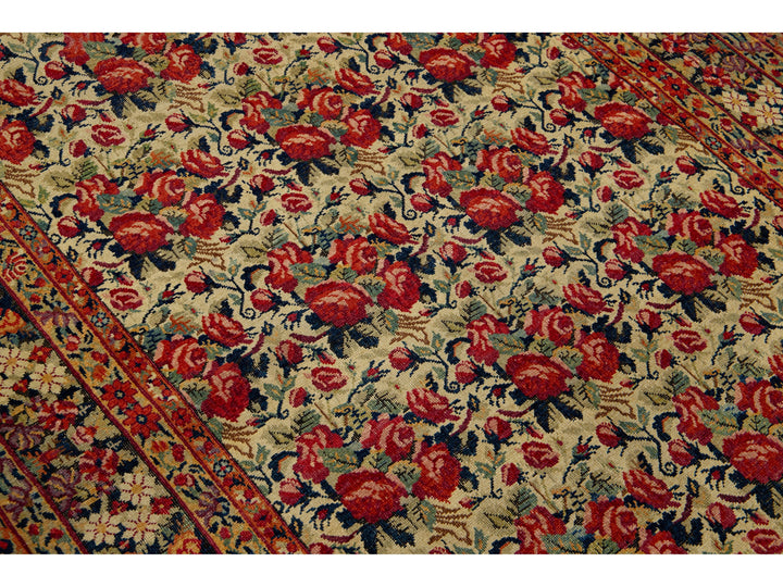 Antique Malayer Wool Rug 5 X 7