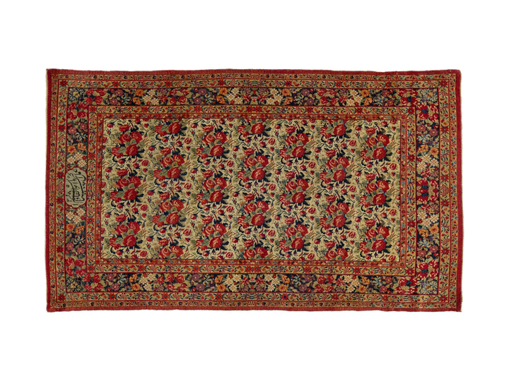 Antique Malayer Wool Rug 5 X 7