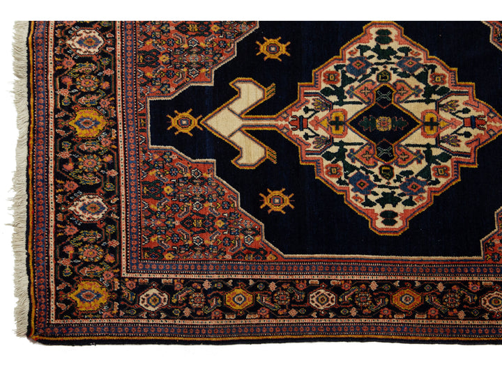 Antique Persian Malayer Wool Runner Rug 4 X 25