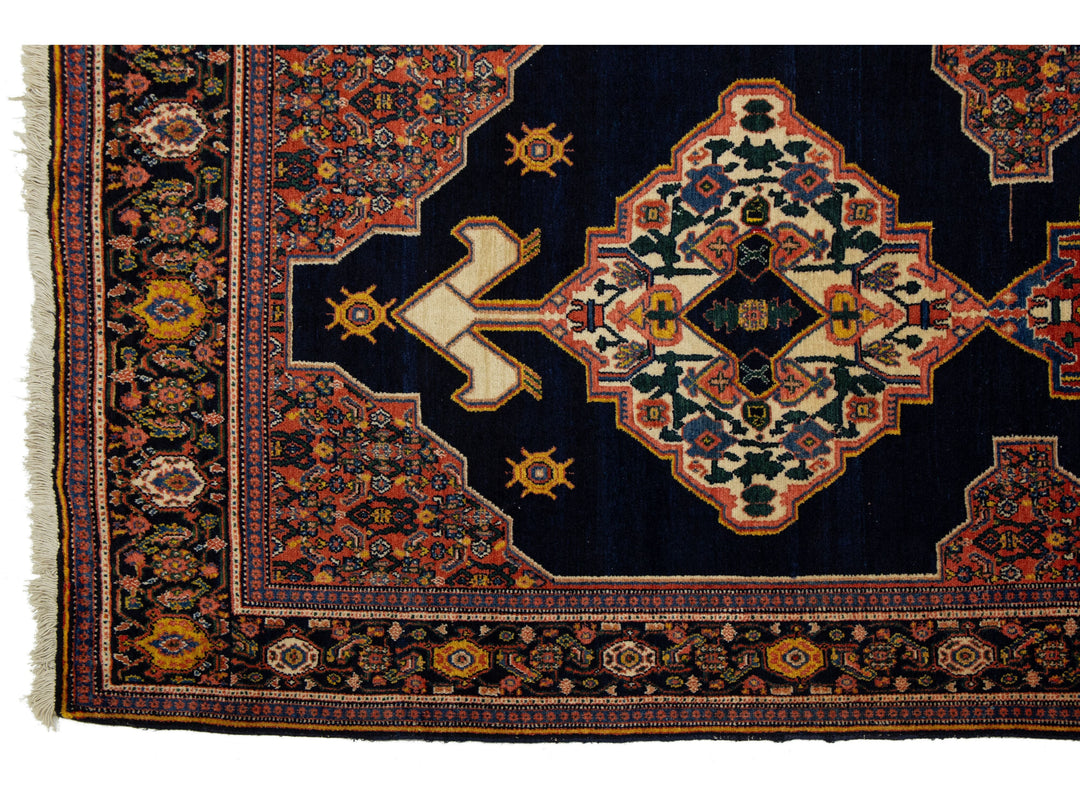 Antique Persian Malayer Wool Runner Rug 4 X 25