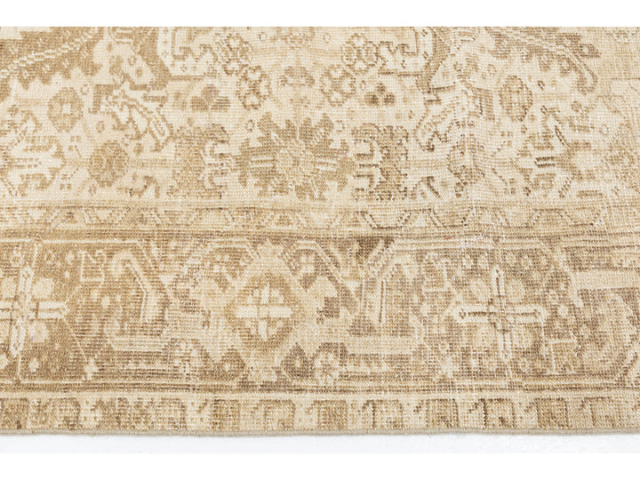 Antique Persian Heriz Wool Rug 8 X 10