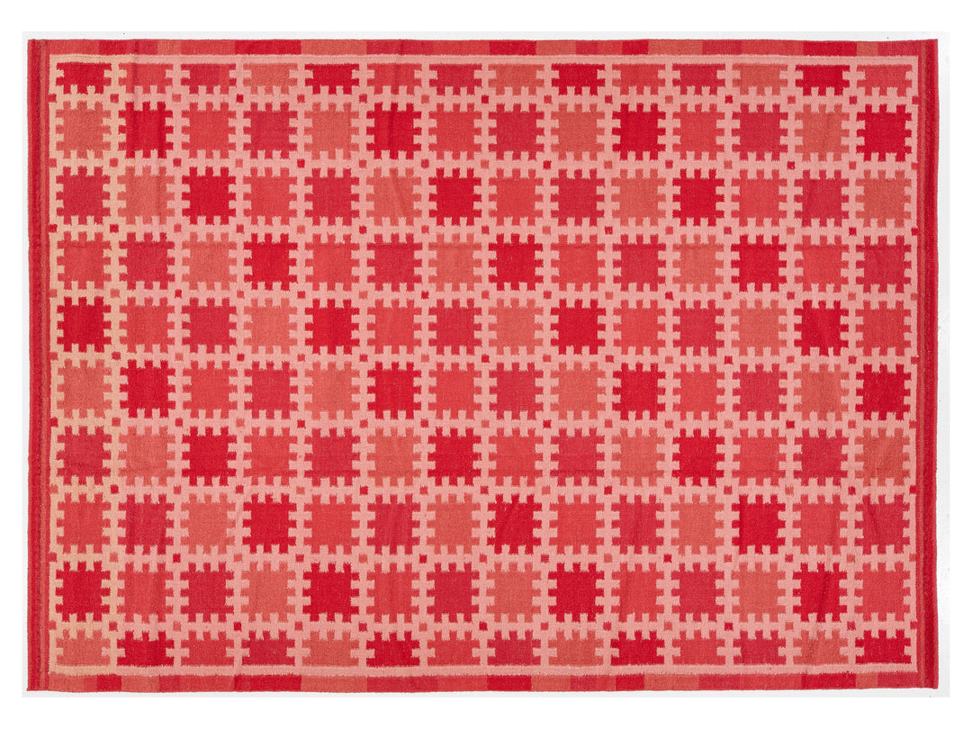 Modern Scandinavian Wool Rug 10 X 14
