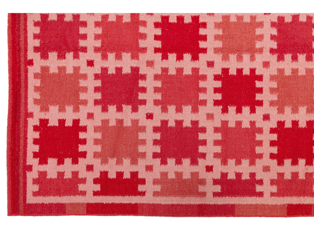 Modern Scandinavian Wool Rug 10 X 14