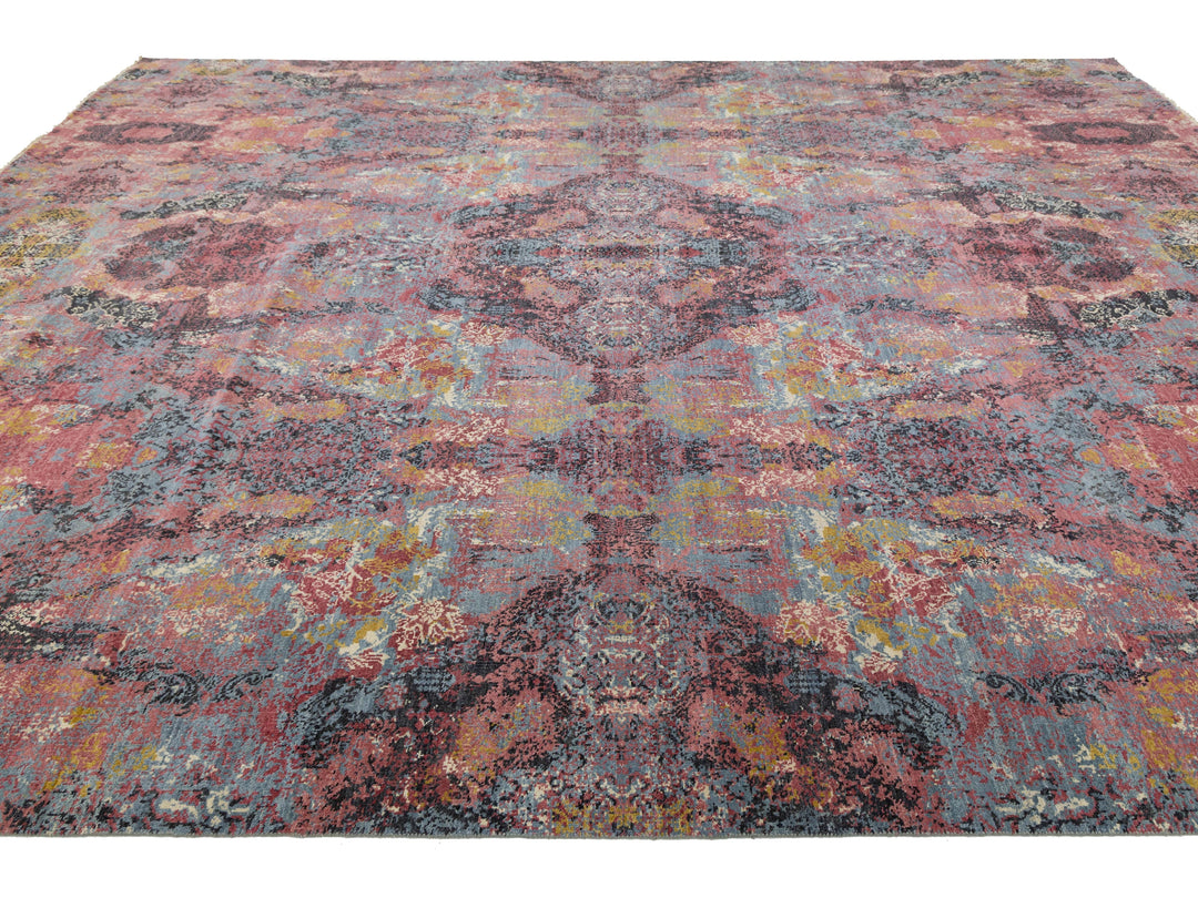 Modern Transitional Wool Rug 12 X 15