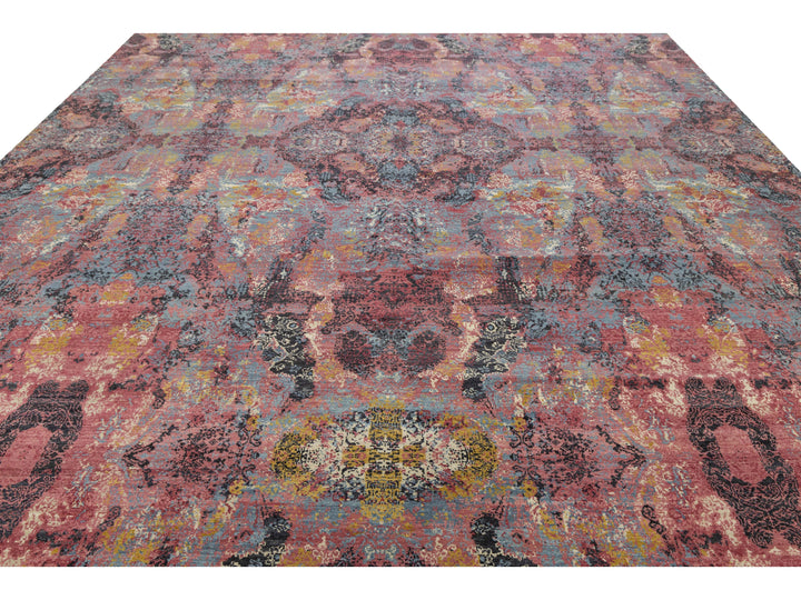 Modern Transitional Wool Rug 12 X 15