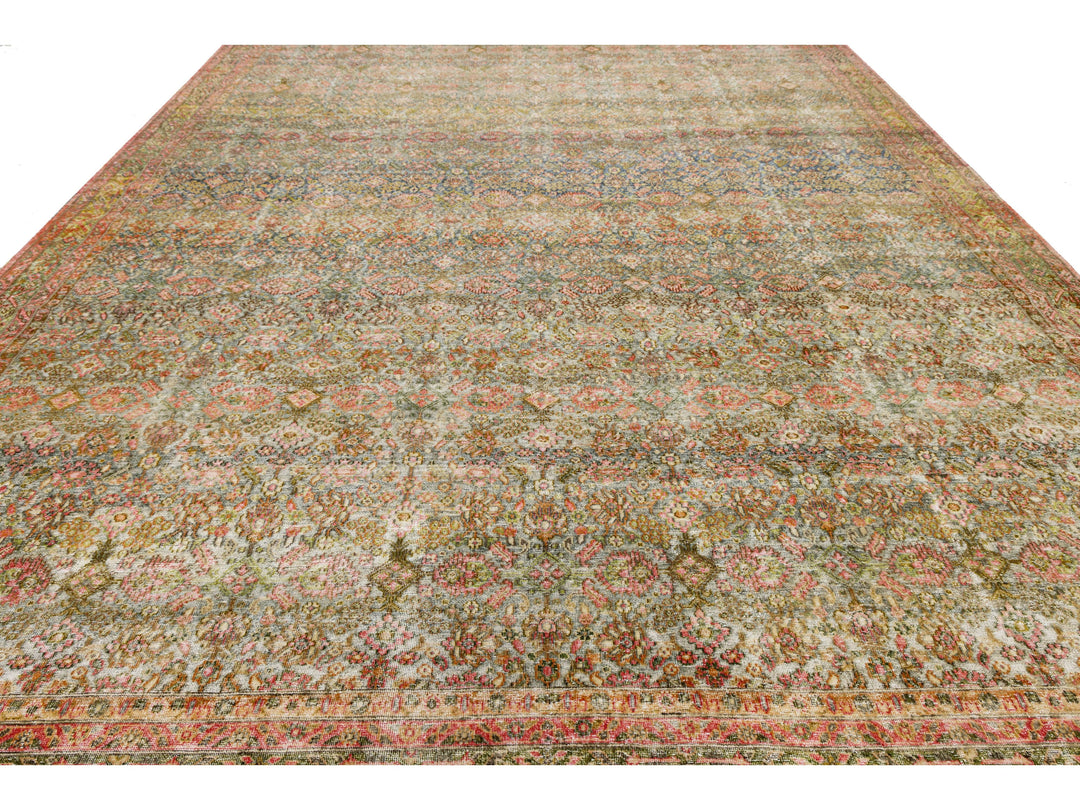 Modern Transitional Wool Rug 12 X 15