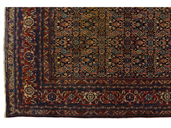 Antique Bidjar Wool Rug 8 X 10