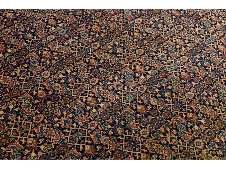 Antique Bidjar Wool Rug 8 X 10