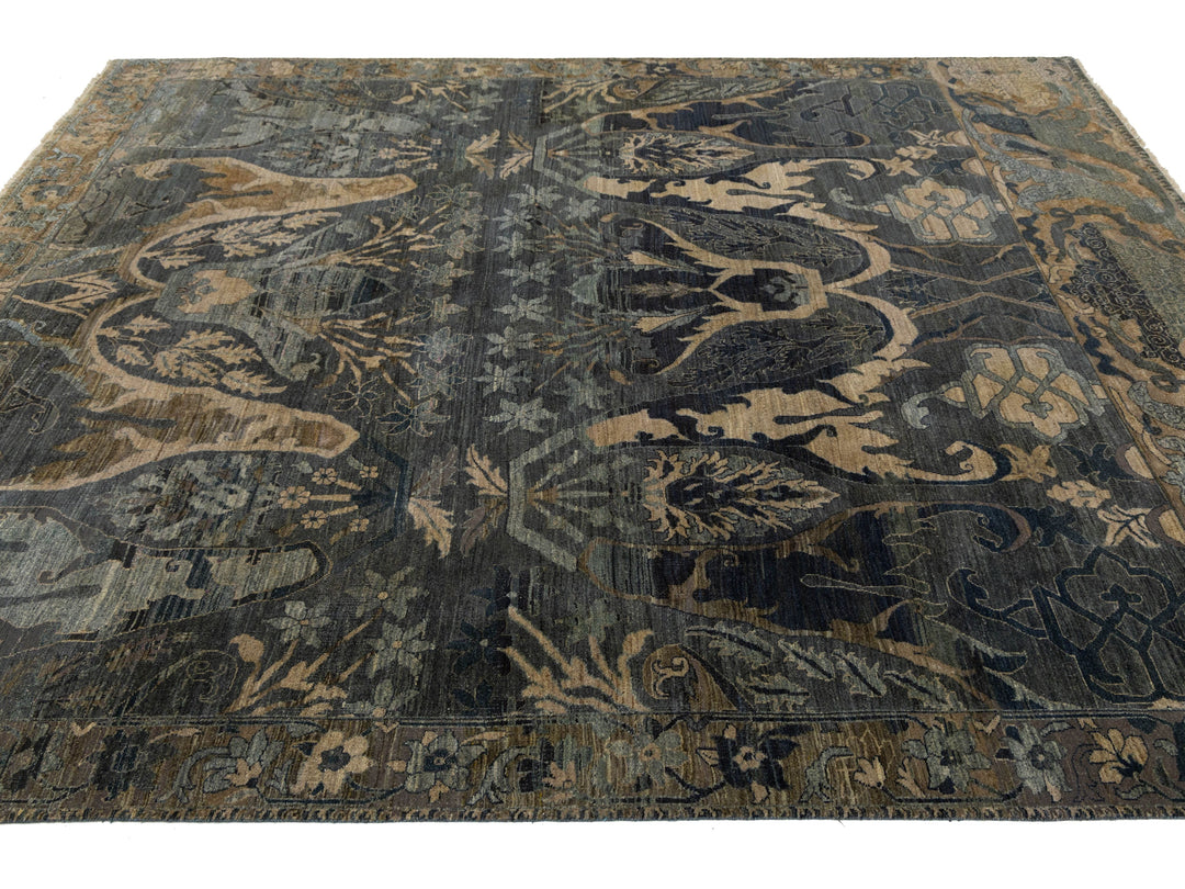 Modern Bidjar Wool Rug 8 X 11