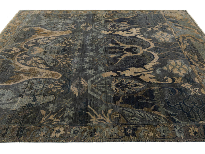 Modern Bidjar Wool Rug 8 X 11