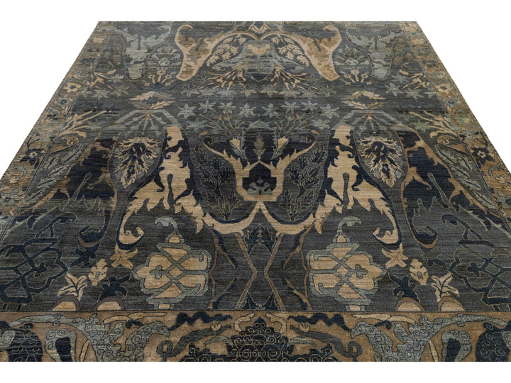 Modern Bidjar Wool Rug 8 X 11