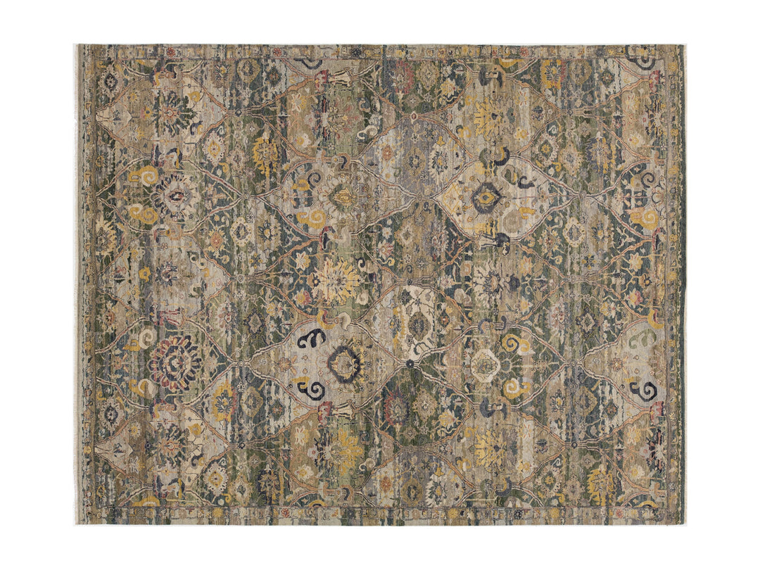 Modern Transitional Wool Rug 12 X 15