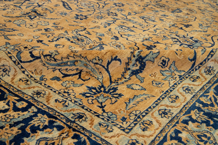 Antique Kerman Wool Rug 8 X 9