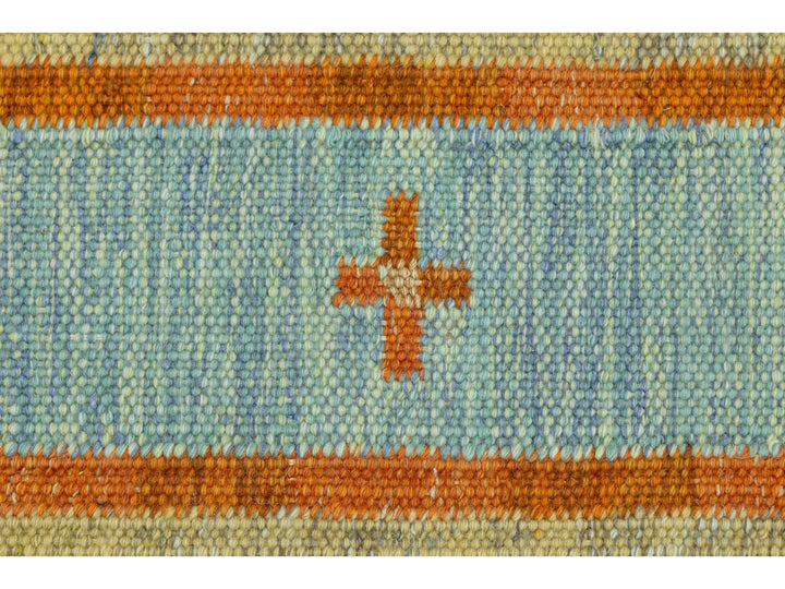 Modern Scandinavian Wool Rug 10 X 14