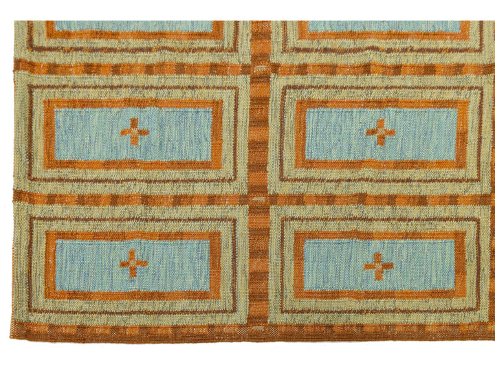 Modern Scandinavian Wool Rug 9 X 12