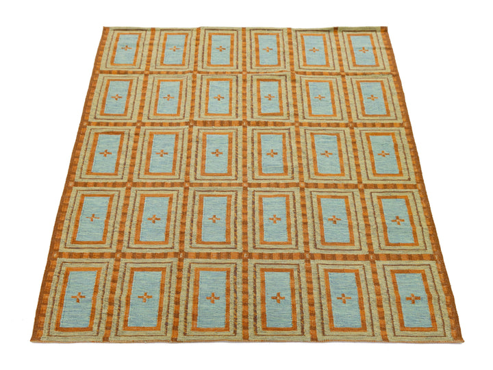 Modern Scandinavian Wool Rug 9 X 12