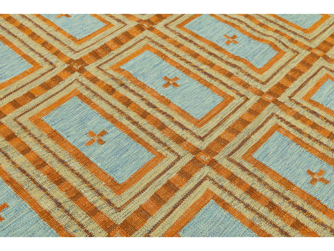 Modern Scandinavian Wool Rug 9 X 12