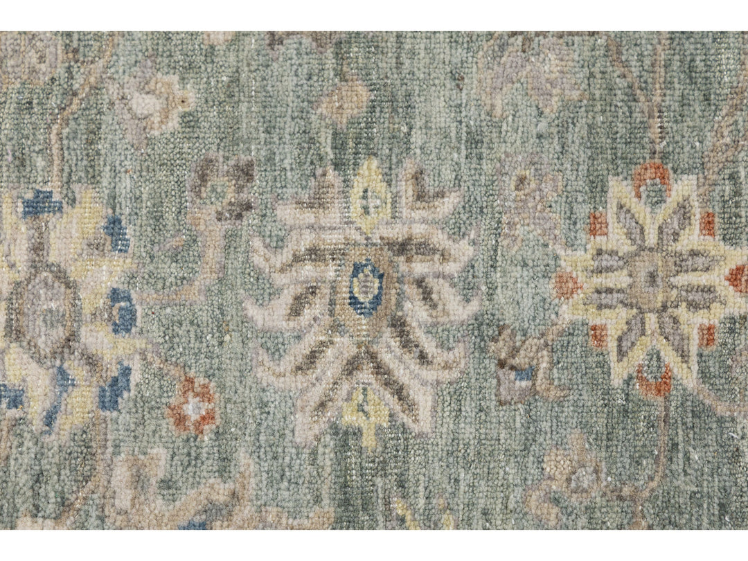 Modern Tabriz Wool Rug 9 X 12