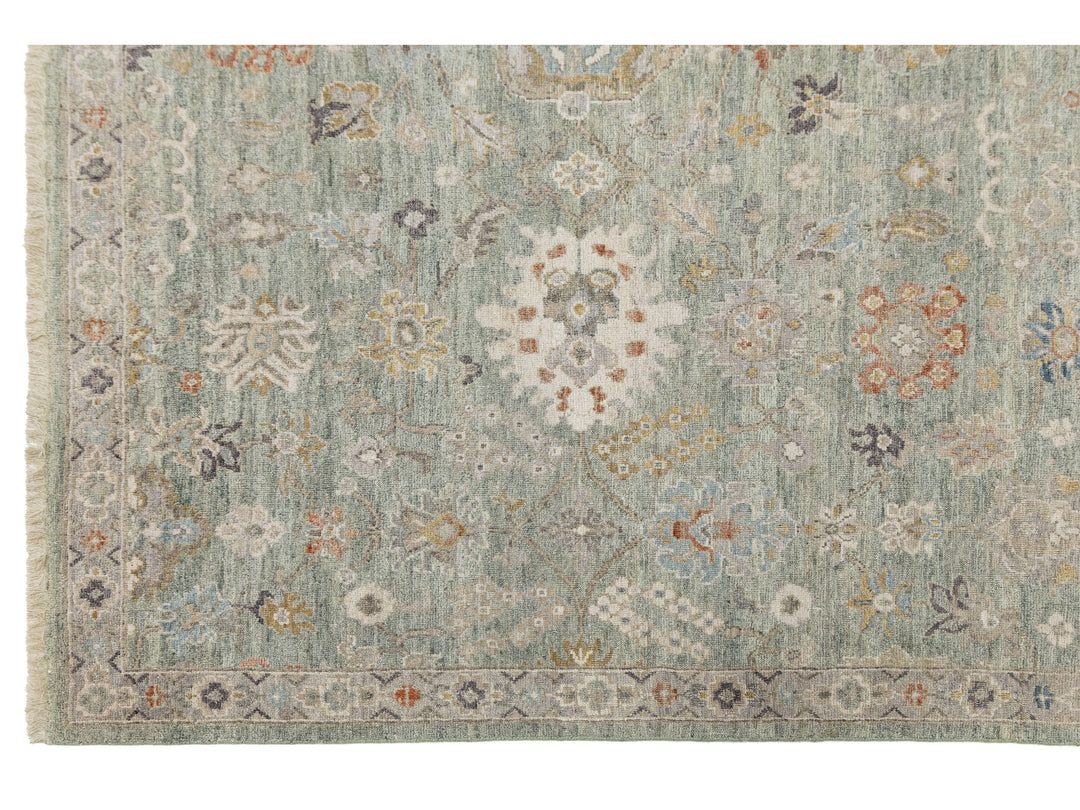 Modern Tabriz Wool Rug 9 X 12